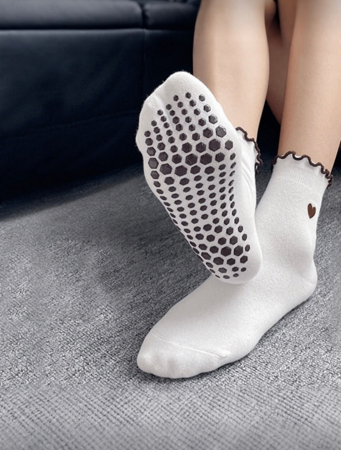 Heart Grip Socks for Pilates & Yoga